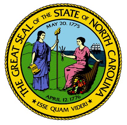 The Great Seal of the State of North Carolina