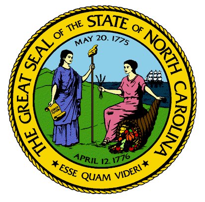 The Great Seal of the State of North Carolina | Snowman Travel